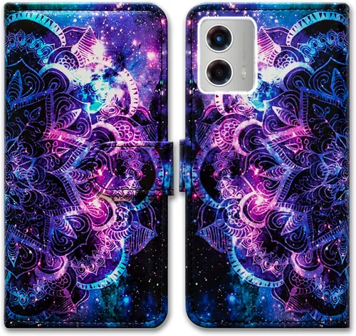 Miniatura 24 de Bcov Funda para Moto G 5G 2023, diseño de pájaro negro y verde con tapa para teléfono con ranura para tarjetas, soporte para Motorola Moto G 5G 2023