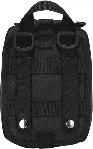 Miniatura 5 de Kit de primeros auxilios, mochila de supervivencia, kit de trauma, bolsa médica EMT, organizador de equipo táctico al aire libre, bolsa Molle