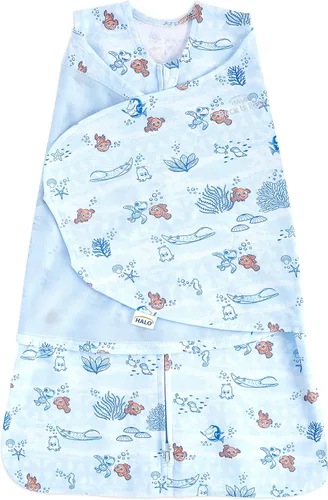 Miniatura 6 de HALO 100% Cotton Sleepsack Swaddle, 3-Way Adjustable Wearable Blanket, TOG 1.5