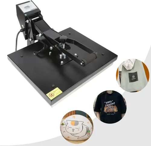 Miniatura 6 de Prensa de calor, máquina de prensa de calor de 16 x 20 pulgadas, máquina de transferencia de prensa de calor por sublimación de camisetas, máquina