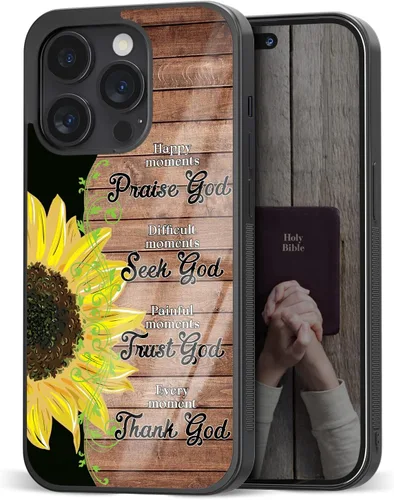 Miniatura 11 de Fundas de teléfono con versículos de Biblias cristianas para mujeres y niñas, aplicables para iPhone 11, 12, 13, 14, 15, 16, 17 Pro Max Plus Mini X