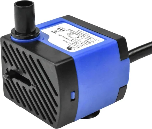 Miniatura 8 de CHANCS Bomba de agua de CA 110V 2.5W 160L/H 42GPH alta elevación 1.48ft pequeña bomba sumergible para humidificadores 2.5W x 160L/H