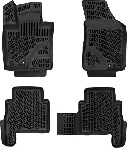 Miniatura 11 de RizLiner Kia Sorento 2003-2009 Floor Mats 3D Custom Fit Compatible with Kia Rubber Car Mats Laser Measured Floor Liners All Weather Heavy Duty