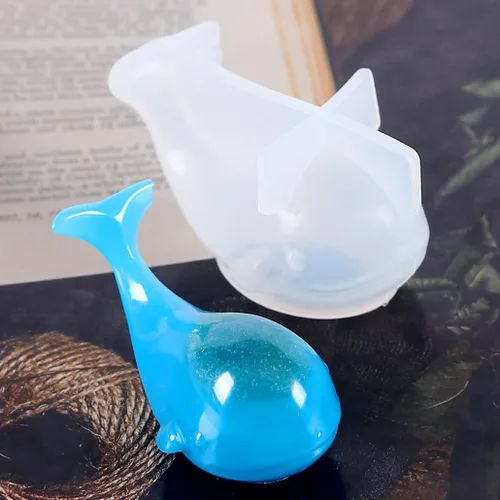 Miniatura 5 de Molde de silicona 3D, moldes de resina de ballena, moldes de vela de cera de soja, molde de jabón hecho a mano, molde de vela de aromaterapia