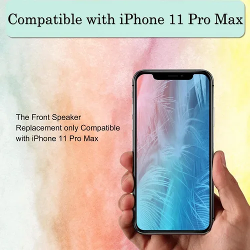 Miniatura 4 de Para iPhone 11 PRO MAX Auricular Reemplazo Del Altavoz Para Cable Flex Auricular Reemplazo Auricular Auricular Reemplazo Luz Sensor De Proximidad