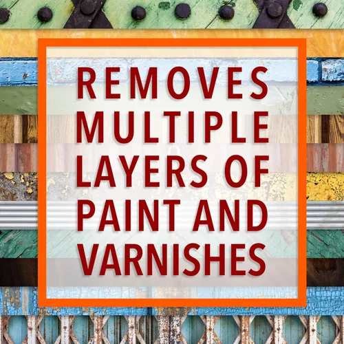 Miniatura 3 de Safe 'n Easy - Gel removedor de pintura y barniz, cítrico, retira más de 15 capas de pintura de forma segura, sin gases peligrosos, no tóxico, aroma