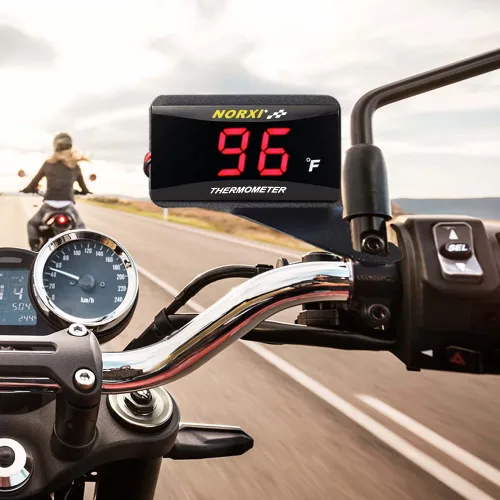 Miniatura 2 de Medidor de temperatura del agua para motocicleta, termómetro Fahrenheit, medidor de temperatura digital universal del agua, termómetro