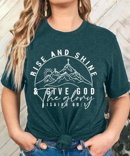 Miniatura 89 de Camisetas sin mangas de senderismo y montaña para mujer, divertidas camisetas de entrenamiento con gráficos de pino y amanecer, camisetas de verano