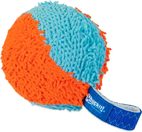 Miniatura 6 de Chuckit! Coctelera de caza interior para perros, juguetes interactivos para perros para aburrimiento, 7.75 pulgadas, naranja y azul Coctelera