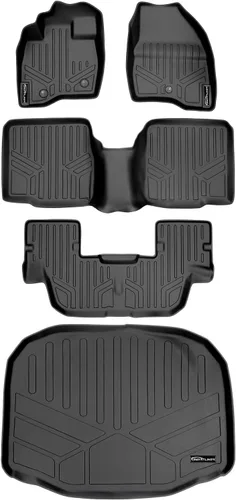 Miniatura 30 de MAXFLOORMAT - Tapete para piso de Ford Explorer (2011-2017) para Tercera fila (de color negro)
