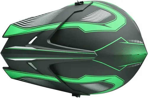 Miniatura 4 de Casco para adultos de 4 ruedas, casco de motocross DOT/FMVSS-218, cómodo y transpirable, casco completo para locomotoras utilizadas en todas