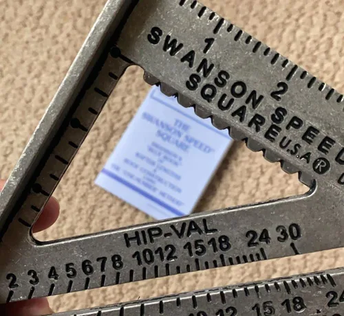 Miniatura 6 de Swanson Tool Co S0101 - Escuadra rápida de 7 pulgadas, azul
