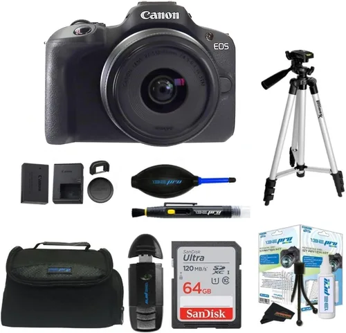 Miniatura 11 de Canon Cámara sin espejo EOS R100, montaje RF, solo cuerpo (renovado)