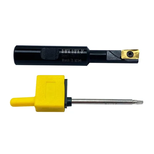 Miniatura 9 de GBJ APMT1135 Insertos de fresado de cara indexable con hombro cuadrado de 90 grados, soporte de herramienta de fresado indexable de 1/2 pulgada