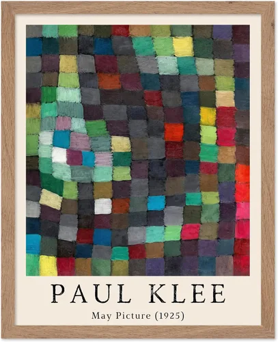 Miniatura 82 de Poster Master Póster vintage de Paul Klee – Impresión retro de cómicos – Arte de dibujo – Arte abstracto – Regalo para hombres y mujeres – Estilo-09