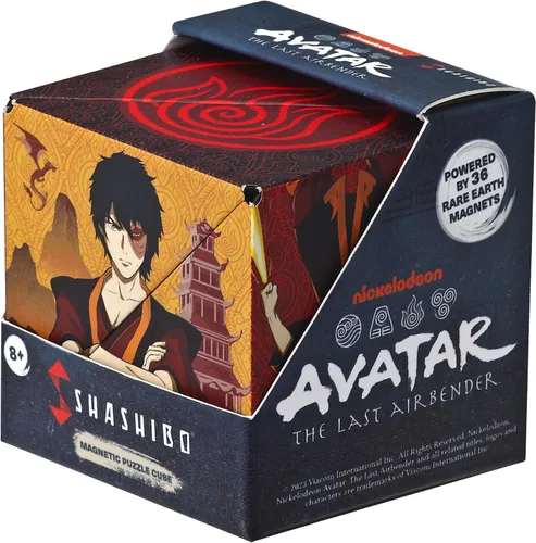 Miniatura 14 de SHASHIBO Avatar The Last Airbender - Caja de cambio de forma, cubo magnético STEM que se transforma en más de 100 formas, descarga la aplicación