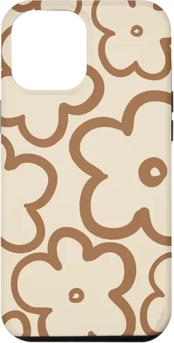Miniatura 24 de Funda floral para iPhone 14 Pro Max Cute Flower Pattern Large Wildflower Neutral Boho
