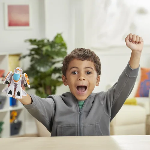 Miniatura 6 de Transformers - Juguetes Space Blast, paquete de 2 figuras de acción de 4.5 pulgadas de Bumblebee y Autobot Blades, juguetes de robots en preescolar