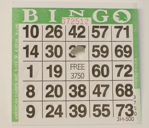 Miniatura 2 de Punchout Bingo Cards-250 ct (elige el color abajo)