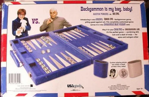 Miniatura 3 de Backgammon de Austin Powers