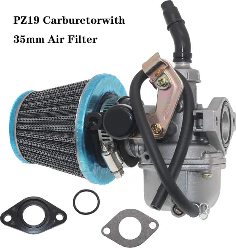Miniatura 2 de Carburador PZ19 Carb 125cc 110cc para TaoTao Baja 125cc 110cc 90cc 70cc 50cc Chines ATV Dirt Bike Kazuma Quad Go Kart motor de 4 tiempos