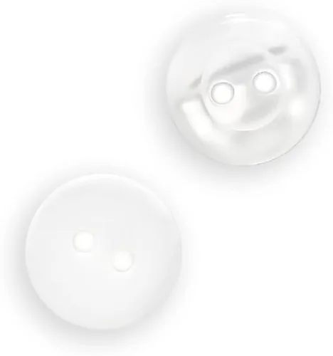 Miniatura 2 de Dritz Botones de blusa, perla blanca, 0.433 in, 20 piezas