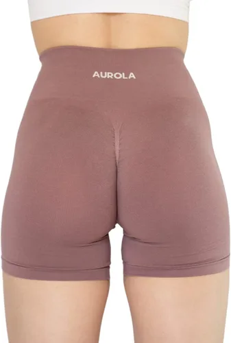 Miniatura 3 de AUROLA Intensify - Pantalones cortos de entrenamiento para mujer, sin costuras, para gimnasio, yoga, correr, deporte, ejercicio activo, fitness