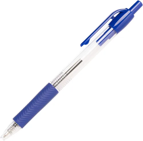 Miniatura 2 de Simply Genius Bolígrafos azules, 200 bolígrafos a granel, retráctiles, tinta azul, escritura suave y ergonómicos para tomar notas y suministros