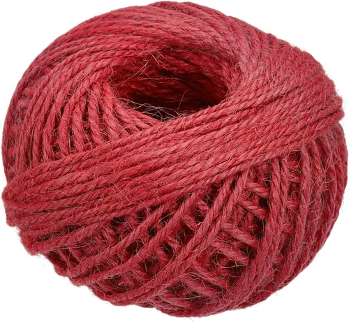 Miniatura 11 de MECCANIXITY Cuerda de yute de 164 pies de 0.079 in, cuerda de yute, cuerda de yute natural, verde para manualidades, jardinería, agrupamiento
