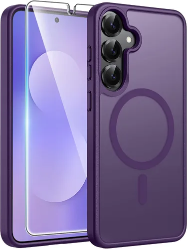Miniatura 358 de FNTCASE - Funda para iPhone 16 Pro: magnética, mate, translúcida, de grado militar, protectora contra caídas, resistente, fina, duradera y a prueba