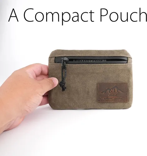 Miniatura 8 de diodrio Bolsas con cremallera para cinturón para hombres y mujeres, bolsa compacta EDC, cremallera YKK, carteras de seguridad antirrobo a prueba