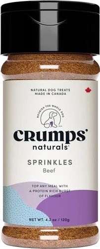 Crumps' Naturals Espolvoreado de Hígado de Res Marrón, 4.2 Onzas (Paquete de 1)