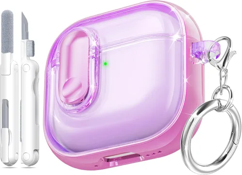 Miniatura 60 de Funda para Estuche de Airpods Pro de 2ª/1ª Generación, Compatible con Estuche de Airpods Pro de 2ª Gen Puerto de Carga USB C, Funda Suave