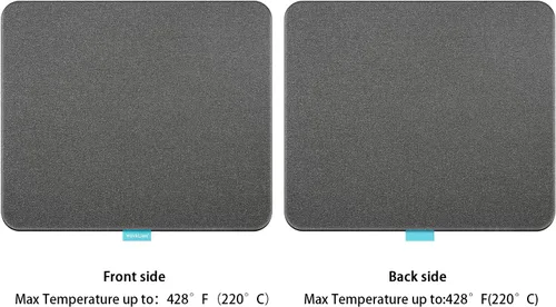 Miniatura 5 de WORKLION Alfombrilla de prensa térmica de 11 x 13 pulgadas: materiales resistentes al calor de doble cara, alfombrilla protectora resistente
