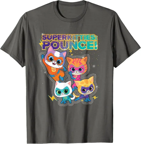Miniatura 76 de Disney Junior SuperKitties Pounce! Camiseta de equipo completo, talla S