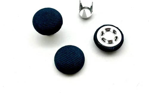 Miniatura 19 de Gorra de béisbol de 5/8 pulgadas / 0.630 in, con botones, botón superior, repuesto para fabricación, suministros de reparación color marrón H155E