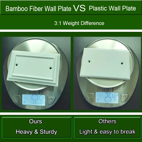 Miniatura 3 de Placas de pared, cubiertas de toma dúplex, placas de interruptor de luz de palanca, cubierta de interruptor de luz decorativa, placa de pared