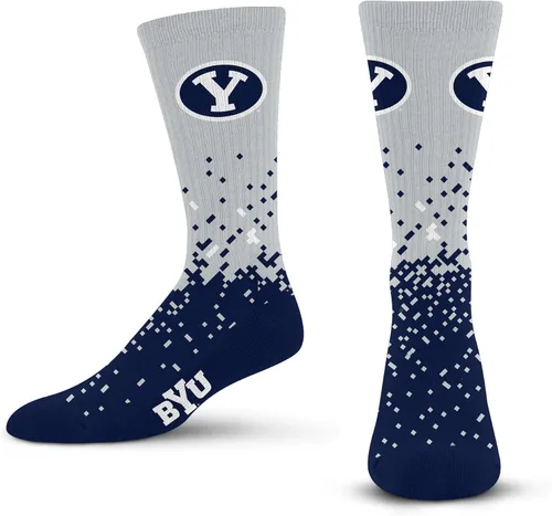 Miniatura 63 de For Bare Feet Calcetines de la NCAA para niños y niñas, unisex, Spray Zone Crew, para jóvenes