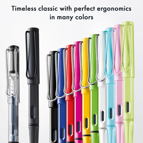 Miniatura 7 de LAMY safari vista - Pluma estilográfica con mango ergonómico y punta de acero pulido en tamaño EF - ideal para cualquier escritura y caligrafía