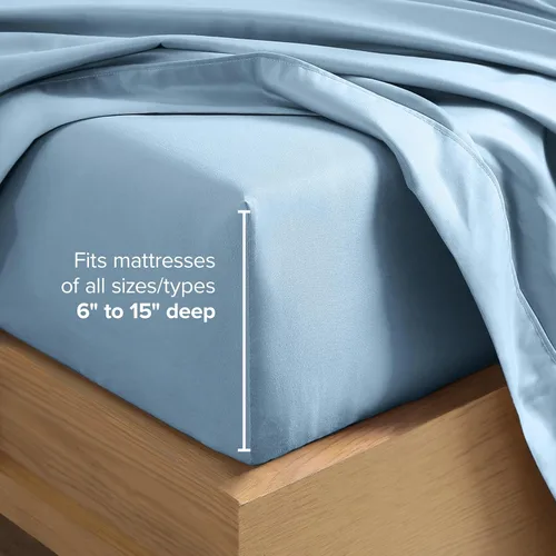 Miniatura 6 de Bare Home Juego de sábanas tamaño Full - Microfibra ultrasuave de lujo 1800 - Sábanas de cama - Doble cepillado - Bolsillos profundos - Ajuste fácil