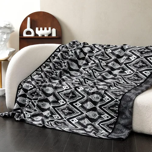Miniatura 7 de PuTian - Manta de lana merina para acampar al aire libre, 63" x 51", color gris bohemio, excelente para acampar, exteriores, eventos deportivos