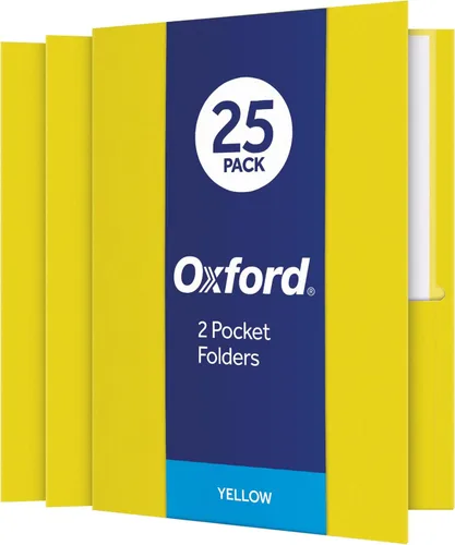 Miniatura 10 de Oxford - Carpetas de doble bolsillo. Azul real