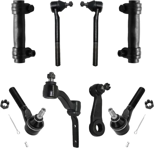 Miniatura 228 de Detroit Axle – Kit de suspensión delantera para Hyundai 2013-2018 Santa Fe 2 enlaces de barra de estabilizador 4 varillas de amarre interiores