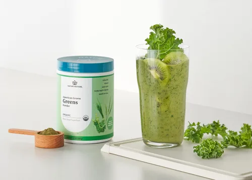 Miniatura 4 de Greens Superfood en polvo, cultivado en Estados Unidos, col rizada orgánica, hierba de cebada, pasto de trigo, sin azúcar, 8 onzas, fabricado
