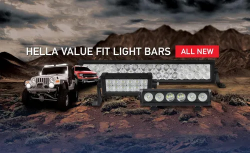 Miniatura 6 de HELLA 357203011 ValueFit Mini barra de luz (6 LED, haz puntual), multicolor