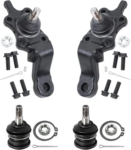 Miniatura 24 de Detroit Axle - Kit de rótulas delanteras para Ford 2003-2006 Crown Victoria Lincoln Town Car Mercury Grand Marquis 2003-2004 Marauder, reemplazo