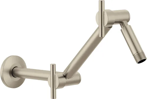 Miniatura 8 de Moen Brazo de ducha ajustable giratorio de oro cepillado, S116BG, 16