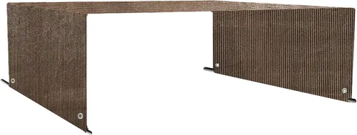 Miniatura 3 de Alion Home Toldo permeable de polietileno de alta densidad personalizado de repuesto con bolsillos para barra para pérgola