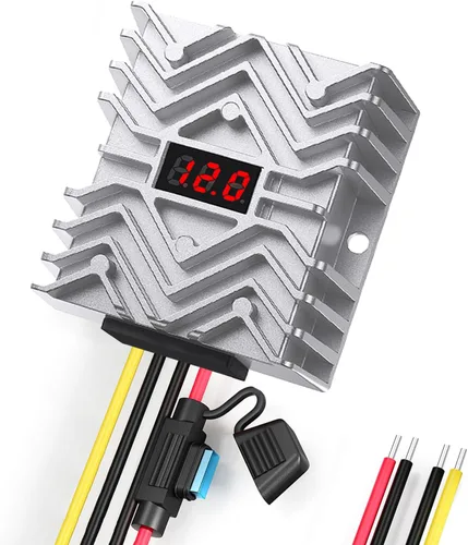Miniatura 10 de Estabilizador de voltaje para automóvil, regulador de voltaje resistente de 12 V, 4 A, 48 W, protector de sobretensiones para batería de automóvil