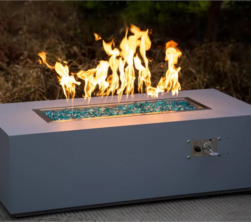 Miniatura 6 de Stanbroil 30" x 6" Sartén de caída lineal para hoguera con quemador de chorro mejorado, hoguera de gas natural o propano para exteriores, 54K BTU